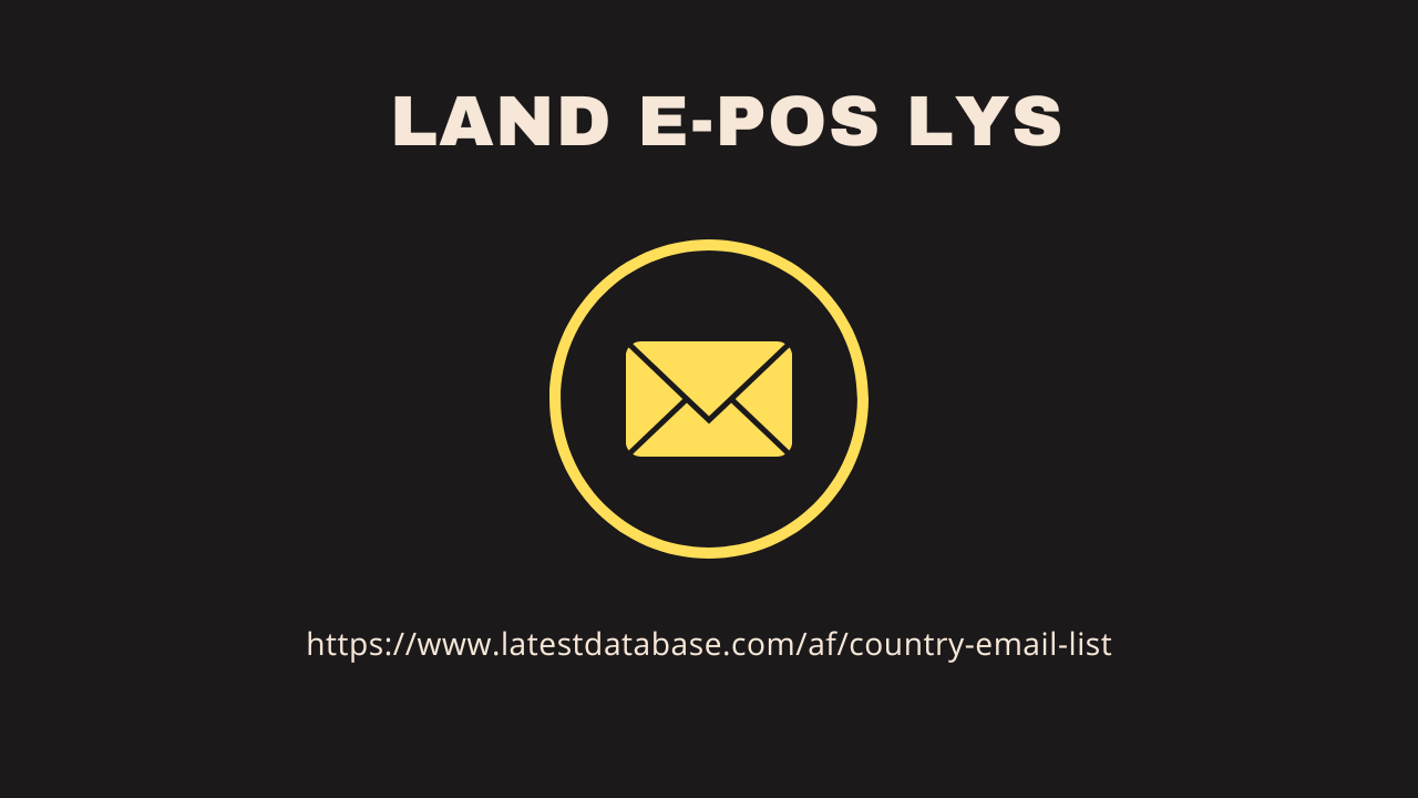 Land E-pos lys